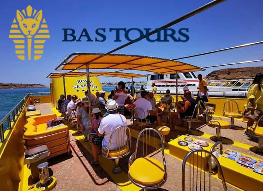 Hurghada Glass Bottom Boat: Giftun Island Tour with Snorkeling & Buffet Lunch