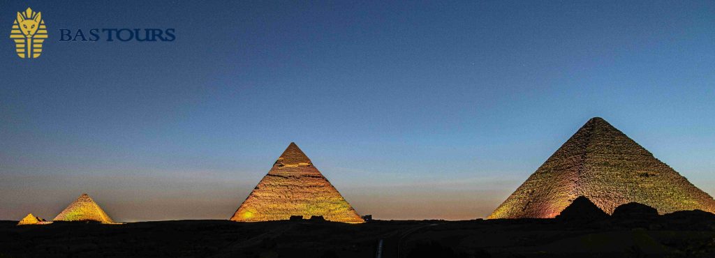 Light Show at the Pyramids