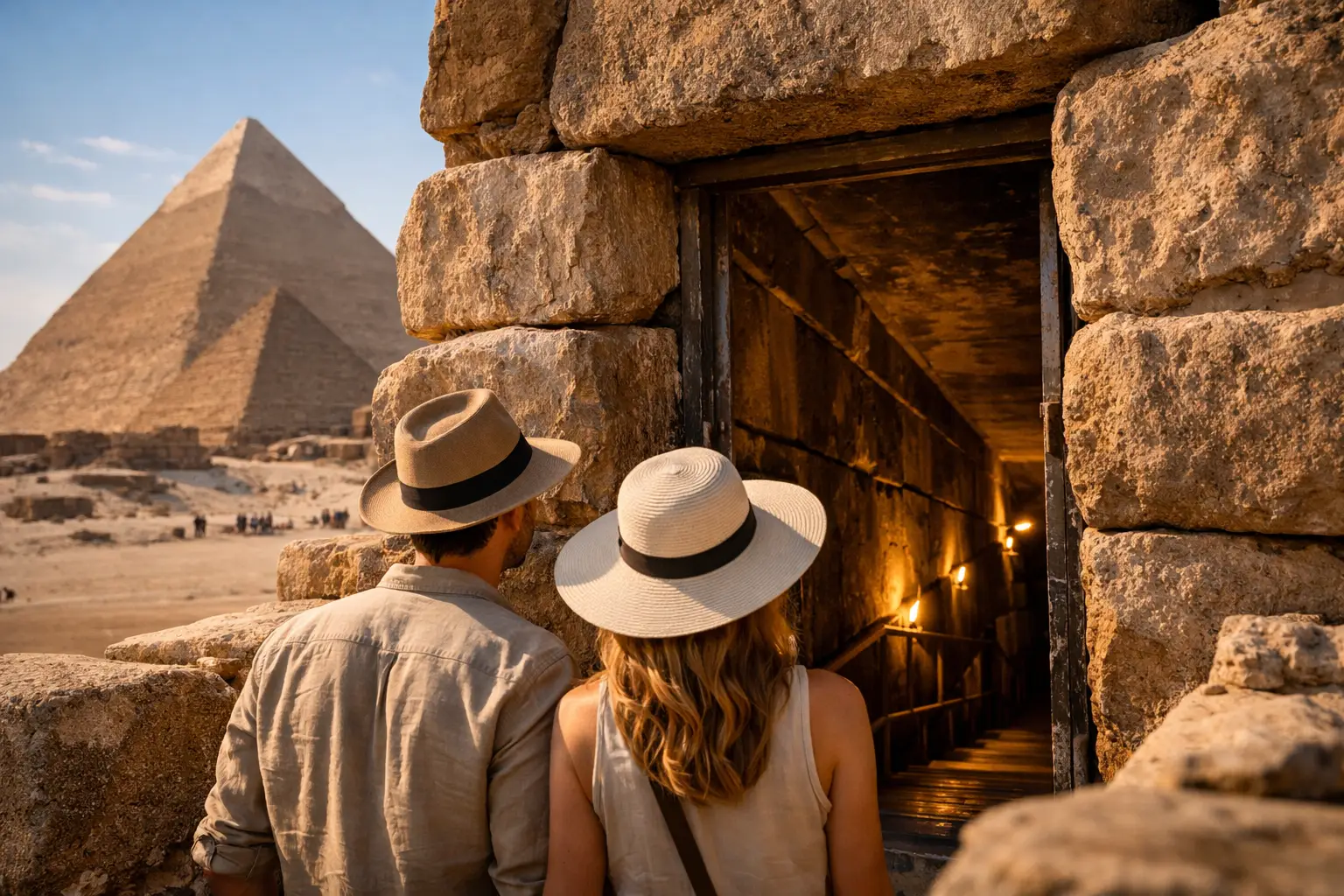 Can You Go Inside the Pyramids in Cairo?