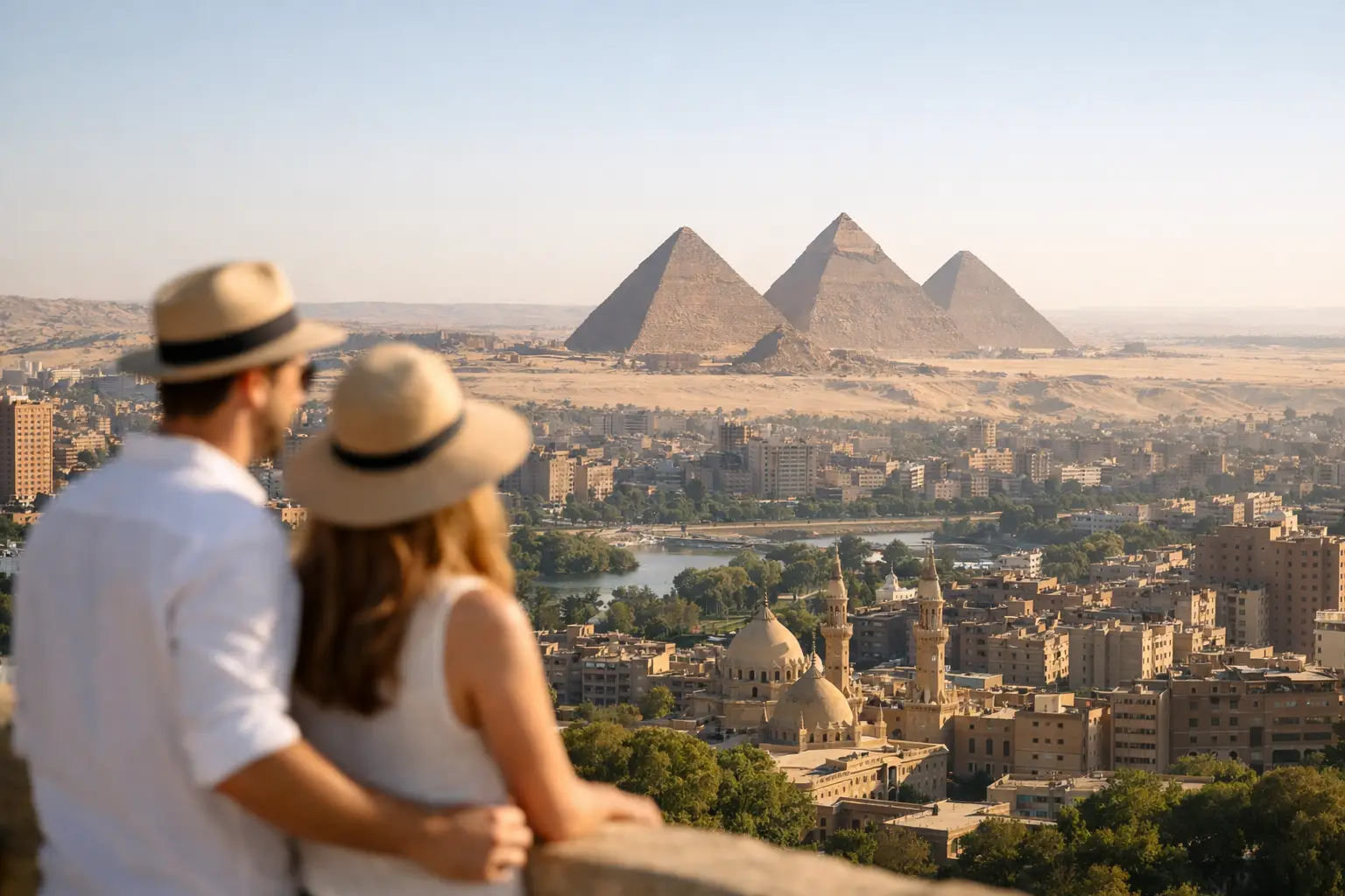 How Far Are the Pyramids from Cairo?